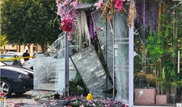 Limasol’da çiçekçi dükkanına bomba koydular