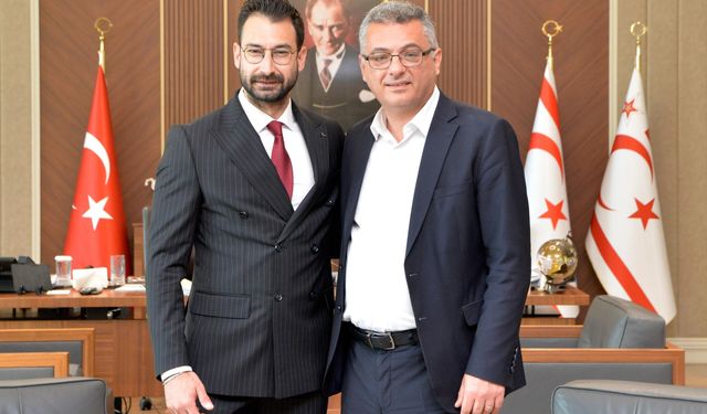 Erhürman, milli atlet Yiğitcan ile görüştü