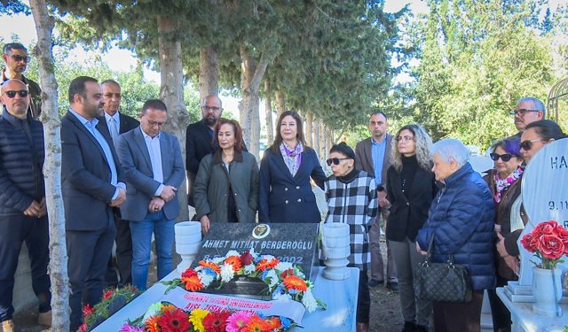Ahmet Mithat Berberoğlu, 24’üncü ölüm yıl dönümünde anıldı