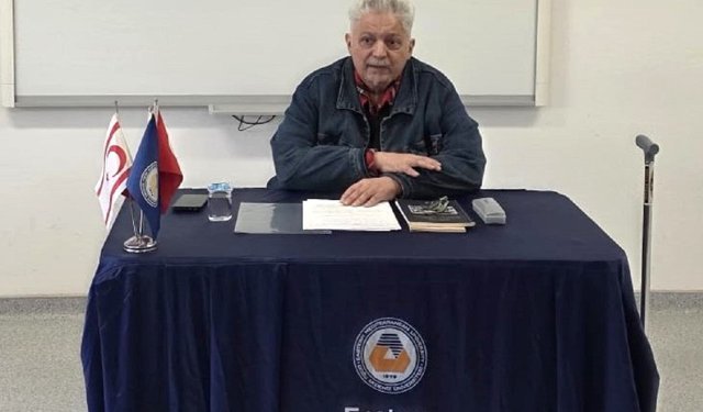 DAÜ’de “Kıbrıslı Türk şair ve yazarların Türkçeye bakışı” konferansı düzenlendi