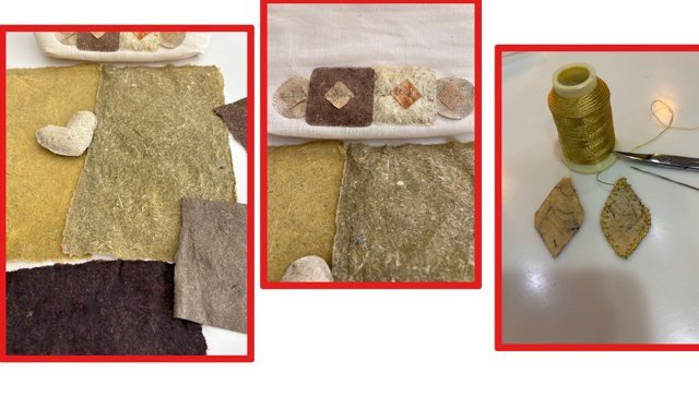 Kıbrıslı sanatçı Sanıvar, esnek formda bir kâğıt geliştirdi