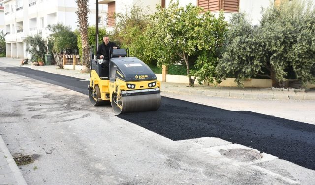 Gönyeli Acısu Sokak'ta yağmur suyu drenaj çalışması tamamlandı