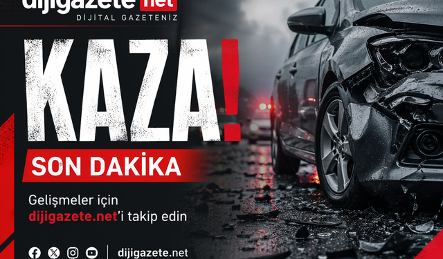 Bostancı’da alkollü sürücünün kullandığı otomobil takla attı, tavanı üzerinde durdu