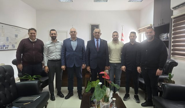 KTEMB heyeti Milli Eğitim Bakanı Nazım Çavuşoğlu’nu ziyaret etti