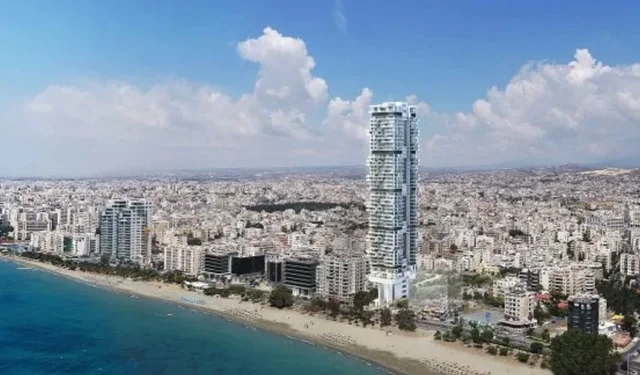 Limasol’a 93 metrelik gökdelen yapılıyor