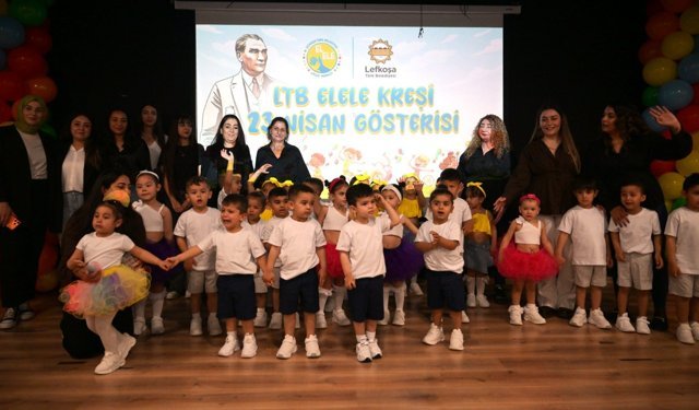 LTB El Ele Kreşi çocuklarına yönelik 23 Nisan etkinliği düzenlendi