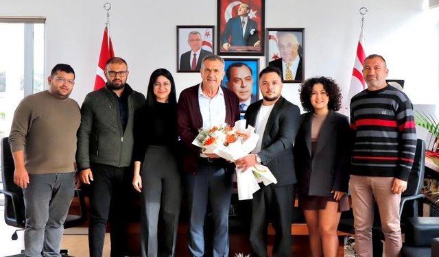 Mağusa İdman Yurdu’ndan Belediye’ye Ziyaret: Yeni Yönetimden Spor Odaklı Hedefler