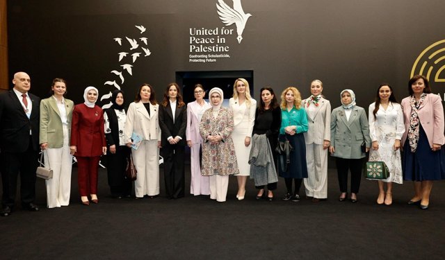 Nilden Bektaş Erhürman, Antalya Diplomasi Forumu’nde Filistin temalı etkinlikte yer aldı