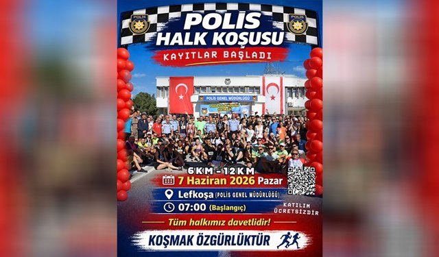 4’üncü Polis-Halk Koşusu için kayıtlar başladı