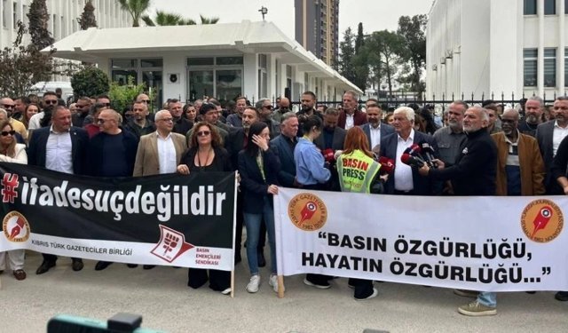 Sendikalar ve basın tek ses: “Özgür basın susturulamaz”