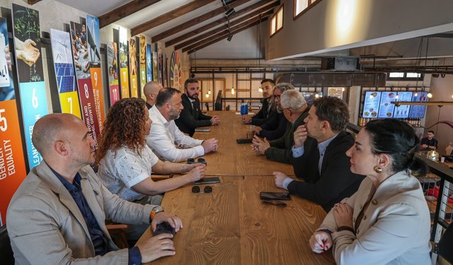 TDP, DAÜ-SEN’i ziyaret etti… “Ortak akıl ve diyalog şart”