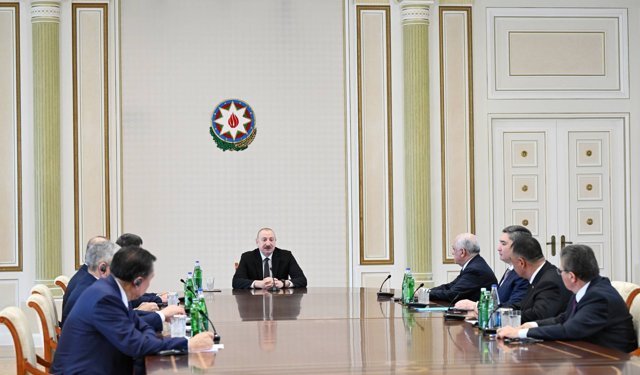 Aliyev, TDT Hükümet Başkanları ve Başkan Yardımcıları ile bir araya geldi