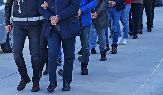 Türkiye’de 56 ilde operasyon: 525 kişi yakalandı