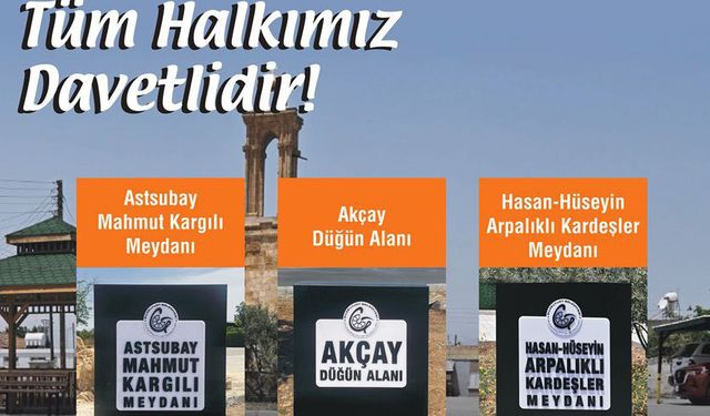 Akçay’da yarın üç meydanın açılışı yapılacak