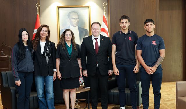 Öztürkler’den başarı dileği