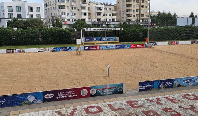 Beach volley için geri sayım