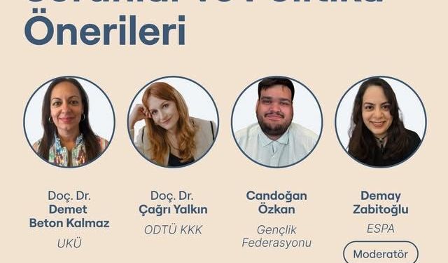 ESPA, “Eğitimden İstihdama Geçiş: Sorunlar ve Politika Önerileri Paneli" düzenliyor
