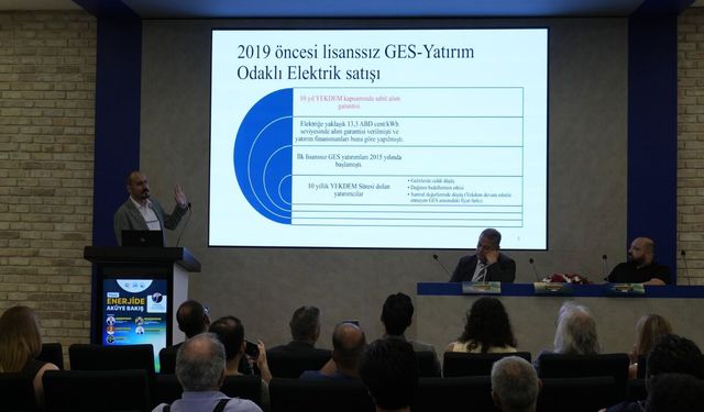 “Enerjide Aküye Bakış” paneli yapıldı