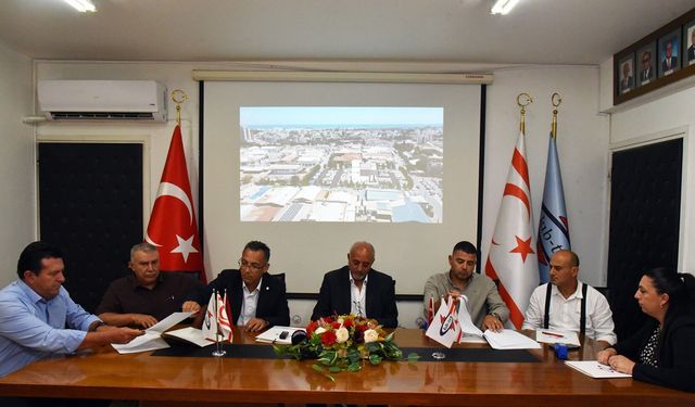 KIB-TEK Gazimağusa Bölge Amirliği hizmet binası için Ciner Construction ile sözleşme imzalandı