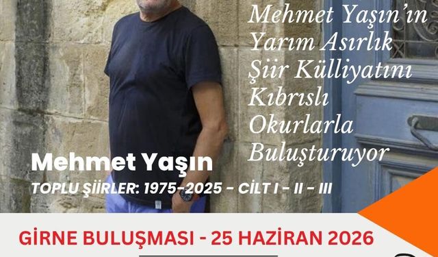 KTEV, Mehmet Yaşın’ın şiir külliyatını okurlarla buluşturuyor