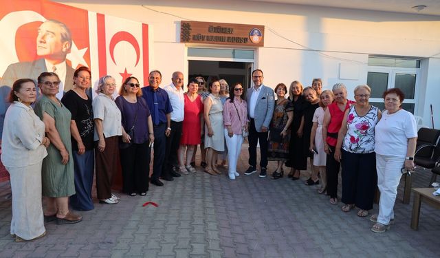 Ötüken Köy Kadın Kursu’nun yıl sonu sergisi açıldı