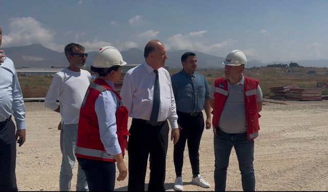 Dinçyürek: “Yeni Lefkoşa Hastanesi 2027 sonuna, Karpaz Hastanesi ise bu yıl sonuna tamamlanacak”
