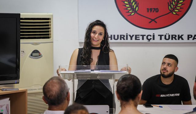 CTP Güzelyurt Gençlik Örgütü’nün yeni başkanı Gülcan Güneysu oldu