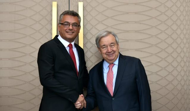 Erhürman-Guterres görüşmesi başladı