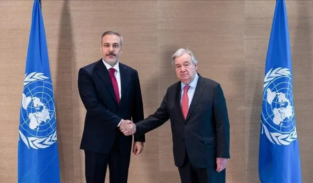 Fidan, BM Genel Sekreteri Guterres'le telefonda görüştü