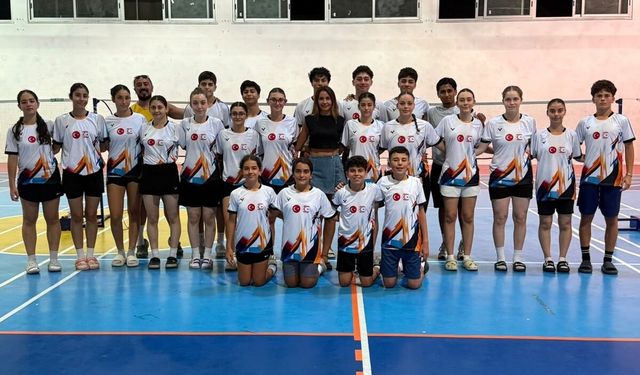 Badminton Akademi Gelişim Kampı KKTC'de düzenlendi