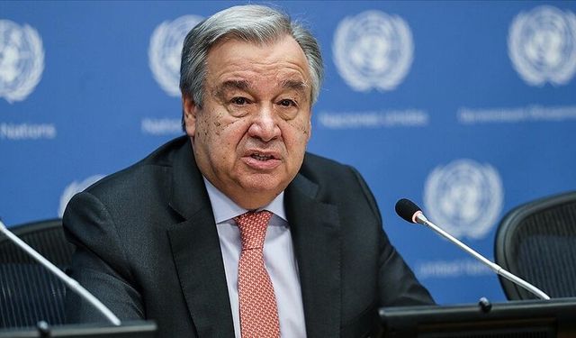 BM Genel Sekreteri Antonio Guterres adaya geldi