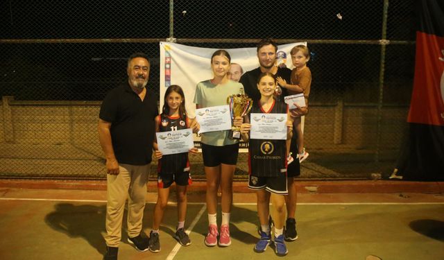 İskele’de sokak basketbol heyecanı yaşandı