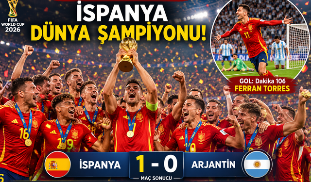 İspanya Dünya Şampiyonu
