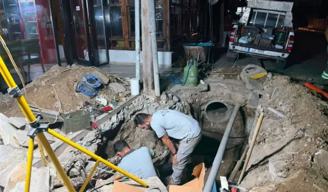 Köşklüçiftlik’te arızaya anında müdahale