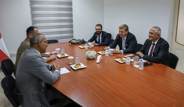 Alman Milletvekili Maximillian Krah, CTP'yi ziyaret etti