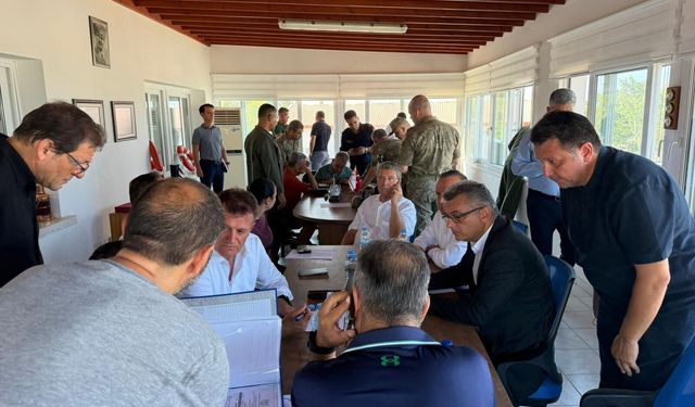 BAŞBAKAN ÜSTEL BAŞKANLIĞINDA KRİZ MASASI TOPLANDI