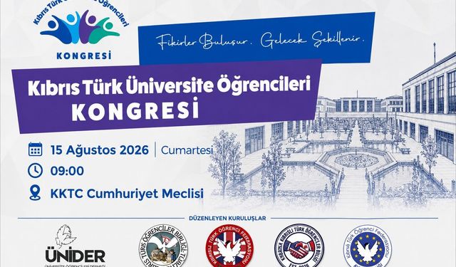 Kıbrıs Türk Üniversite Öğrencileri Kongresi için kayıtlar sürüyor