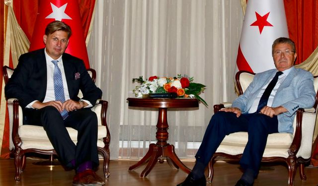 Üstel, Almanya Federal Meclisi Milletvekili Krah’ı kabul etti