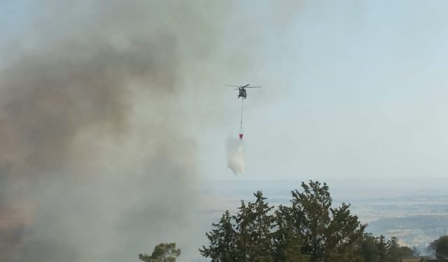 Tirmen’deki yangın söndürüldü