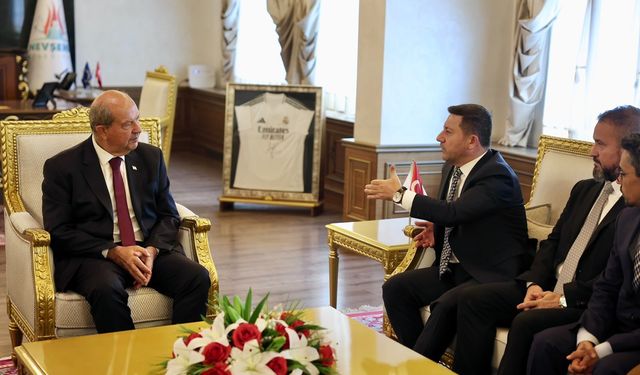 5. Cumhurbaşkanı Tatar, Nevşehir Belediyesini ziyaret etti