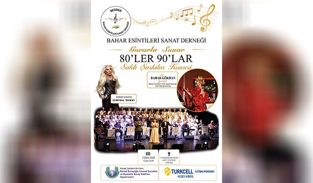 “80’ler 90’lar Saklı Şarkılar Konseri” ertelendi