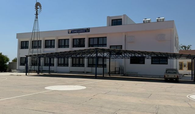 Alaniçi İlkokulu’nun eksikleri giderilerek okul daha modern ve işlevsel hale getirildi
