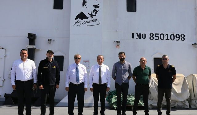 Üstel: “Optimus Prime gemisi batık alanına ulaşarak çalışmalara başladı"