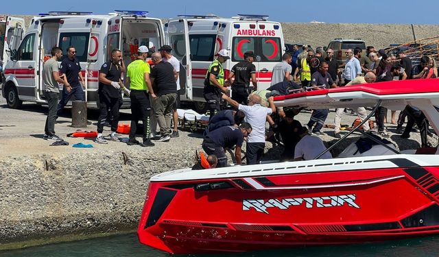 Girne açıklarında alabora olan gemiden kurtulan 3 genç yaşadıklarını anlattı