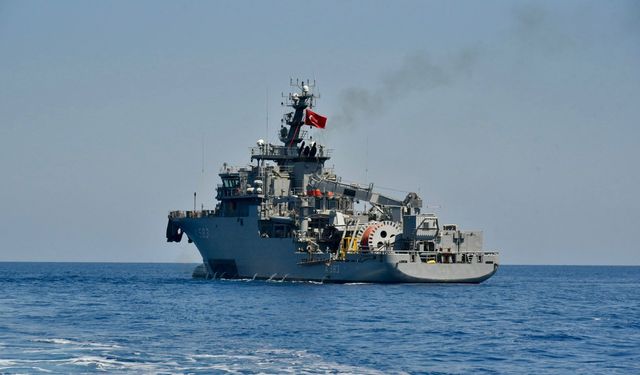 TCG Işın, faaliyetlerine devam ediyor
