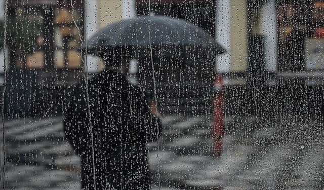 Yarından cumartesine kadar yer yer sağanak bekleniyor