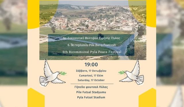 Pile Barış Festivali bu akşam liderlerin katılımıyla yapılacak