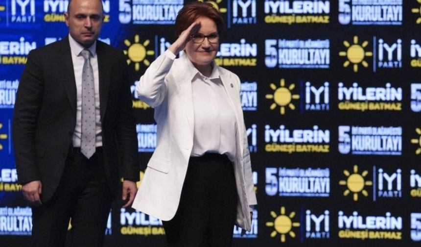 Akşener'den İYİ Parti kurultayında “veda” konuşması