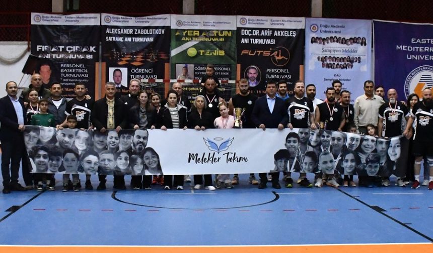 DAÜ’de Şampiyon Melekler anısına düzenlenen voleybol turnuvası tamamlandı