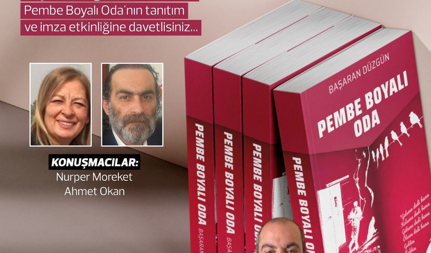 Başaran Düzgün’ün yeni kitabı için tanıtım etkinliği düzenleniyor